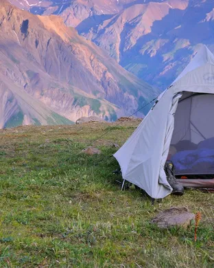 Camping In Alaska Mesa